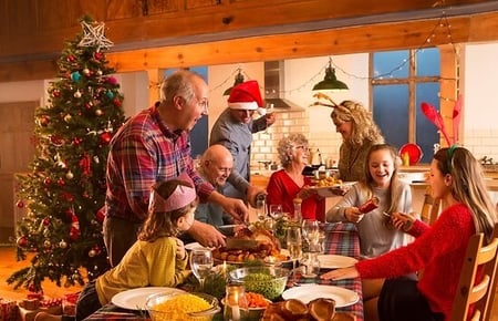 LAMINAS Y ACEROS FAMILIA EN NAVIDAD