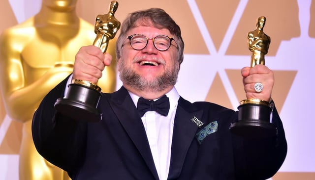 Laminas y aceros Guillermo del Toro Oscares 2018.jpeg