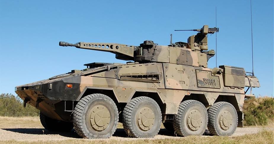 LYA First Boxer CRV 8x8 armored reconnaissance vehicles 30mm turret variant arrive in Australia 925 001