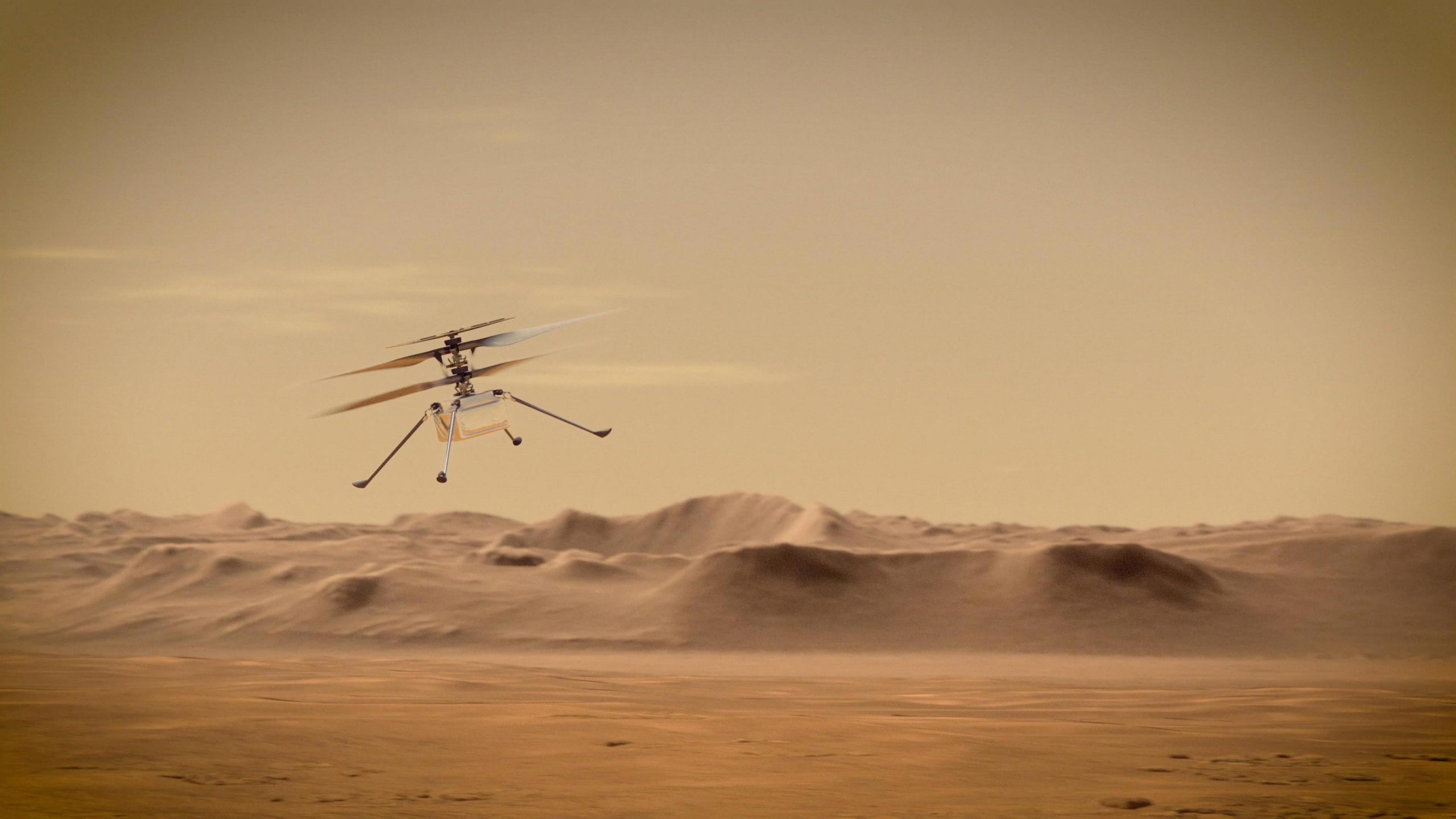 LYA Ingenuity-Mars-Helicopter-Flying-scaled