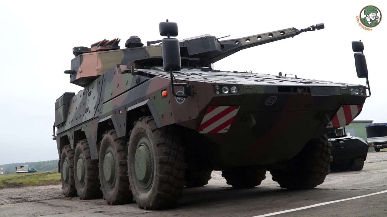 boxer-8x8-LYA armoured-with-lance-turret-rheinmetall-infantry-system-demonstration-unterluss-germany