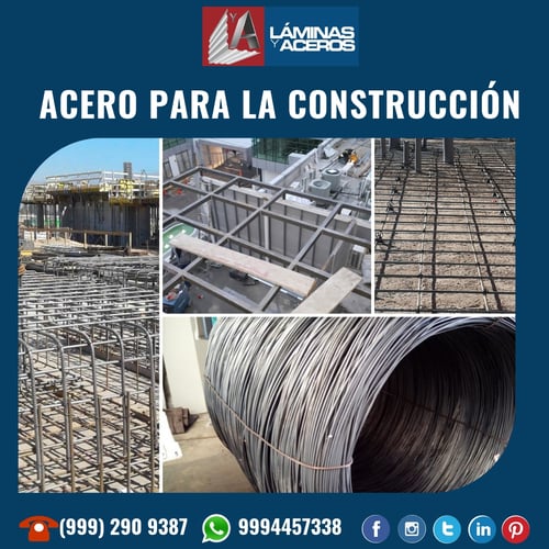 LAMINAS Y ACEROS. ACERO PARA LA CONSTRUCCIÓN