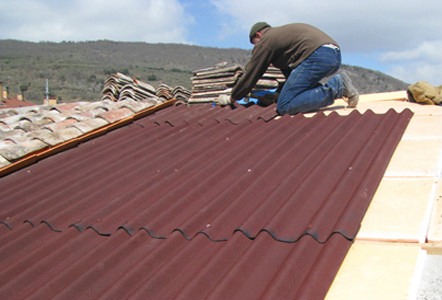 laminas y aceros sobrecubiertas de techos