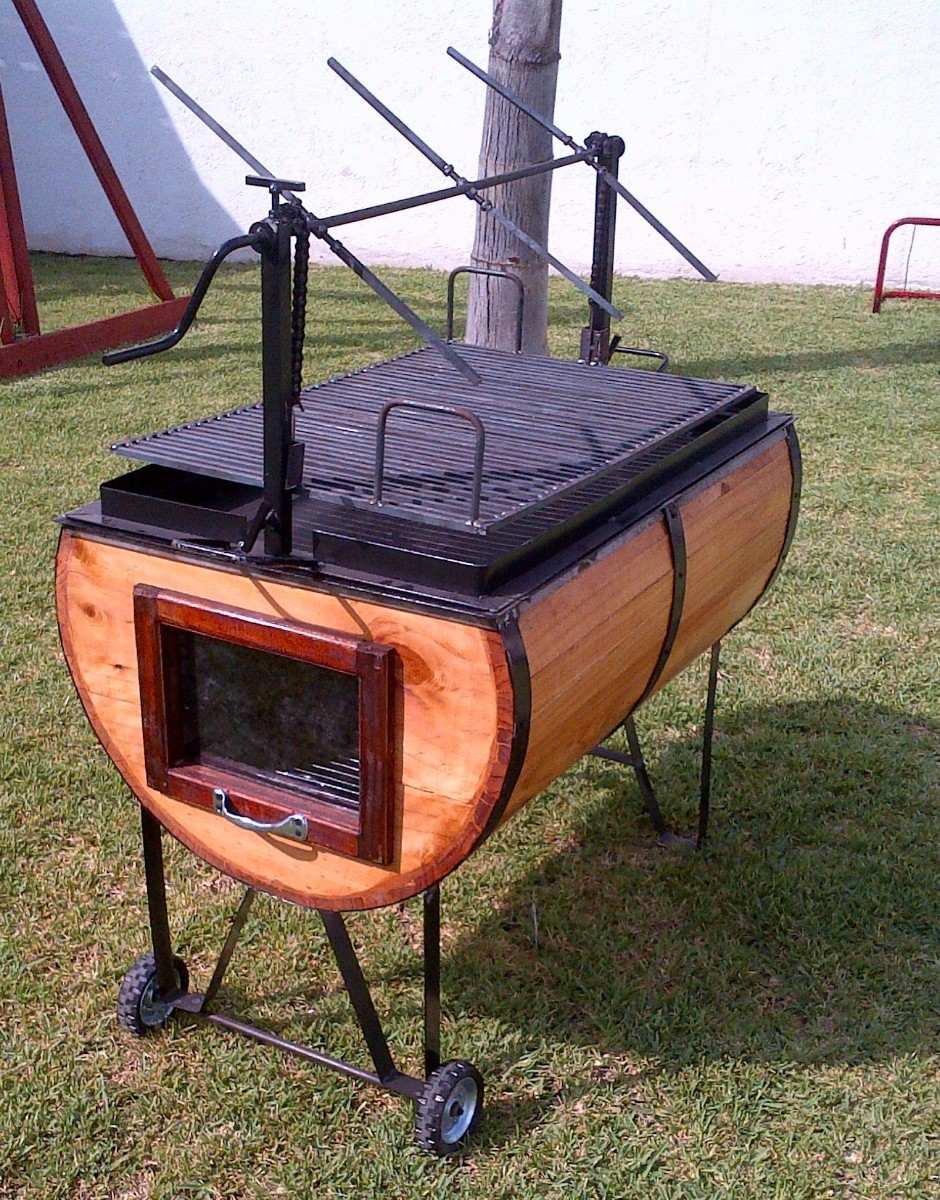 Asador tipo Ataúd