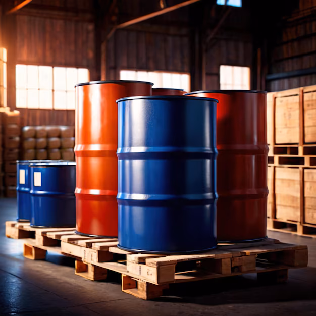 barril-azul-almacenamiento-productos-quimicos-liquidos-inventario-almacen_1061358-33378