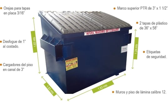 contenedor industrial