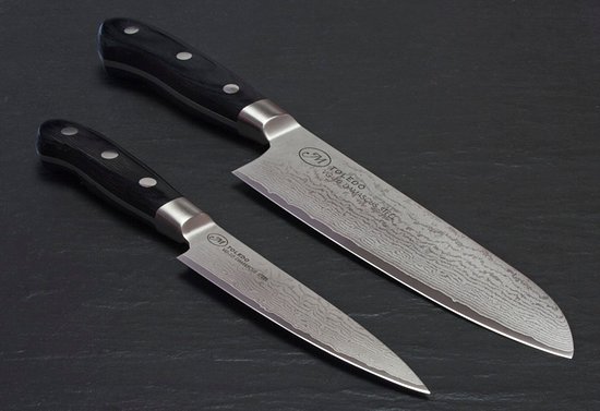 cuchillos-en-acero-damasco laminas y aceros
