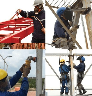 LAMINAS Y ACEROS MANTENIMIENTO A ESTRUCTURAS