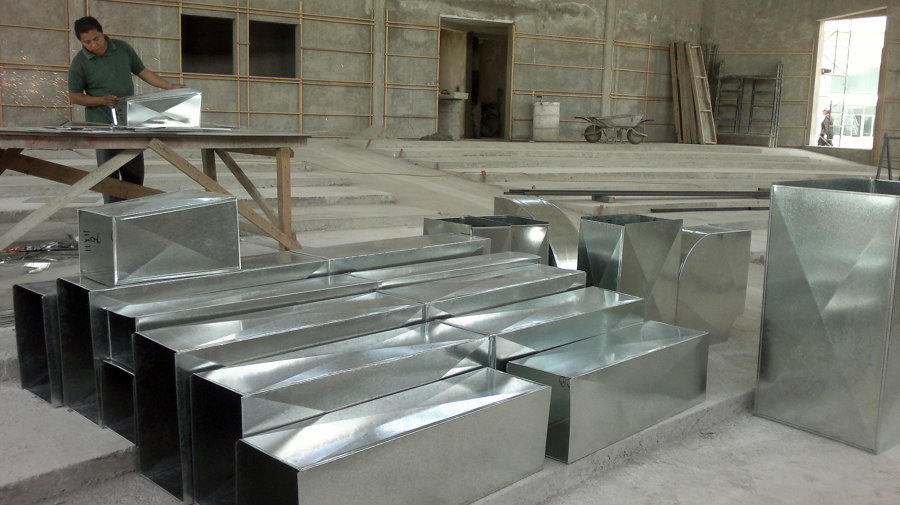 Ductos De Aire Lavado ¿Cómo hacer un ducto con lámina galvanizada?