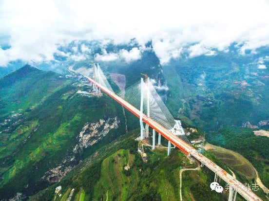 laminas y aceros puente Beipanjiang Duge