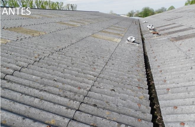 ¿Pintura para tejas de fibrocemento?