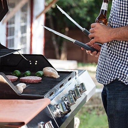 pinzas de cocina parrillada