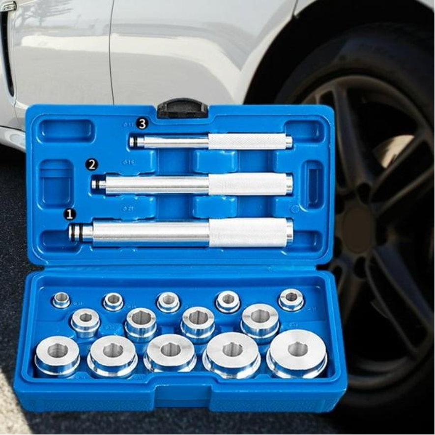 Juego de 17 piezas de instalador de sellos y pista de cojinetes, kit de instalador de sellos, kit de instalador de cojinetes