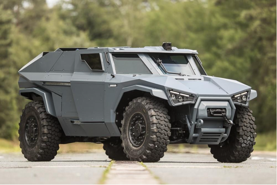 Como un insecto! Así es este auto blindado creado por Volvo