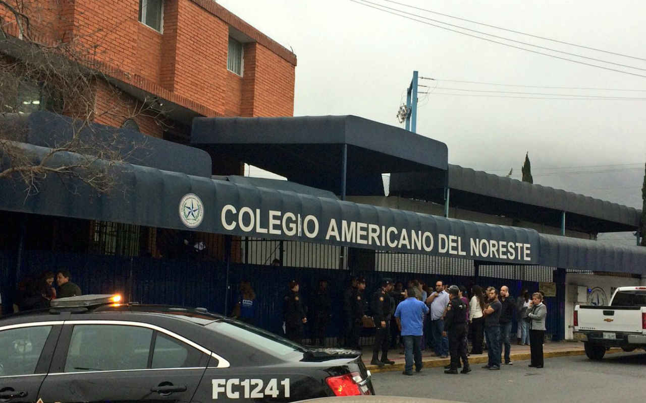 Tiroteo en colegio de Monterrey deja al menos dos heridos